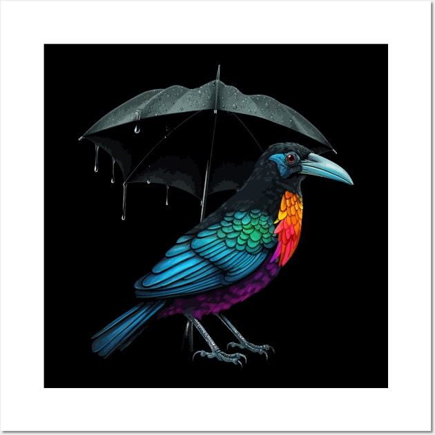 Umbrellabird Wall Art by JH Mart